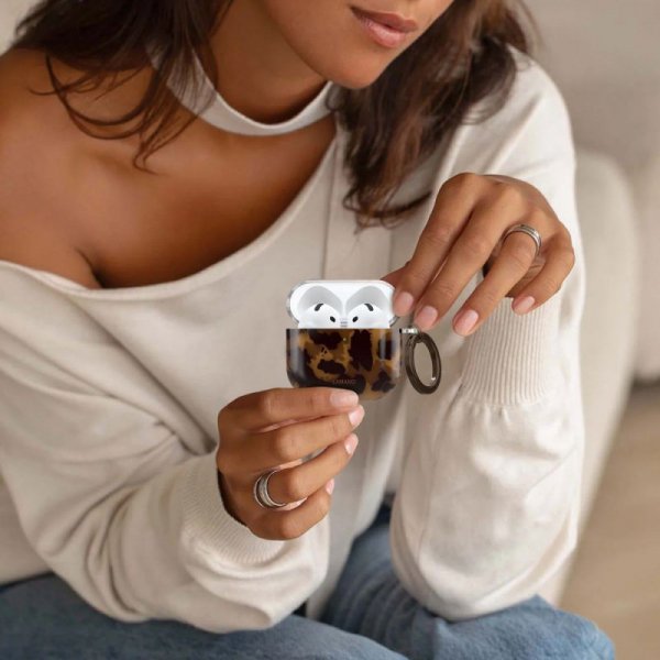 Etui Ochronne Tech-Protect Lamano do Apple AirPods 4 Panther (Pantera)