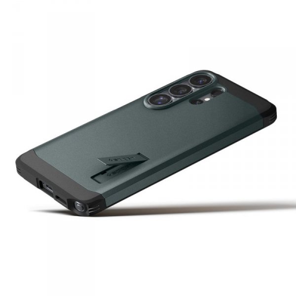 Etui Spigen Tough Armor Mag MagSafe do Samsung Galaxy S26 Ultra Abyss Green (Morska Zieleń)