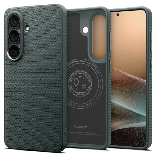 Etui Spigen Liquid Air Mag MagSafe do Samsung Galaxy S26+ Plus Abyss Green (Morska Zieleń)