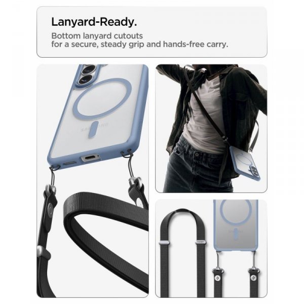 Etui Spigen Ultra Hybrid Mag MagSafe do Samsung Galaxy S26+ Plus Light Blue (Jasnoniebieski)