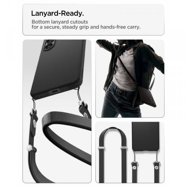 Etui Spigen Liquid Air do Samsung Galaxy S26 Matte Black (Matowy Czarny)