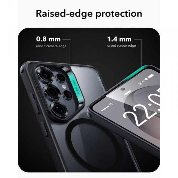 Etui MagSafe ESR Classic Hybrid Samsung Galaxy S26 Ultra Case Przezroczyste Czarne