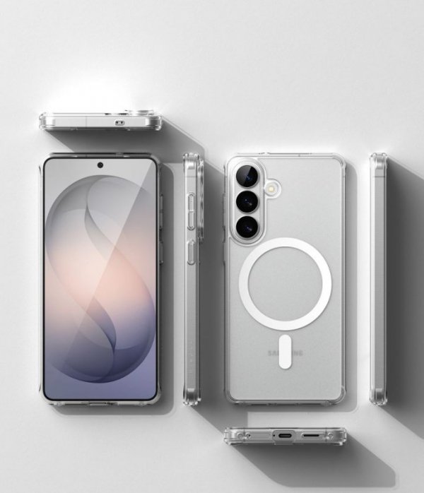 Magnetyczne Etui Samsung Galaxy S26 Ringke Fusion MagSafe Przezroczyste