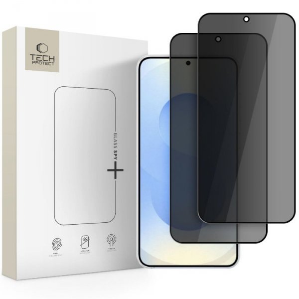 Tech-Protect Glass Spy+ Szkło Prywatyzujące 2-Pack do Samsung Galaxy S26+ Plus