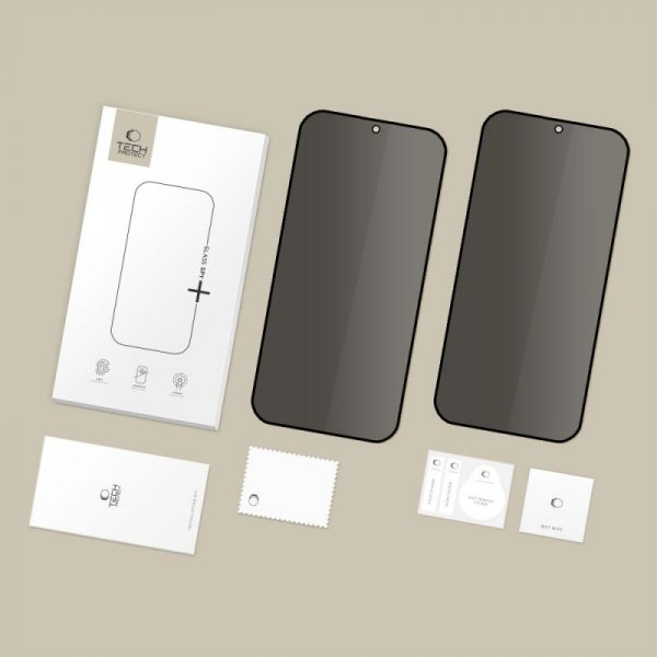 Tech-Protect Glass Spy+ Szkło Prywatyzujące 2-Pack do Samsung Galaxy S26+ Plus