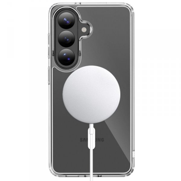 Przezroczyste etui MagSafe do Samsung Galaxy S26 Plus – Tech-Protect FlexAir Hybrid (Wzmocnione)