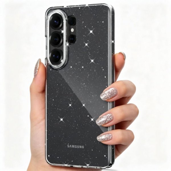 Etui do Samsung Galaxy S26 Ultra – Tech-Protect Flexair – Brokatowe / Glitter
