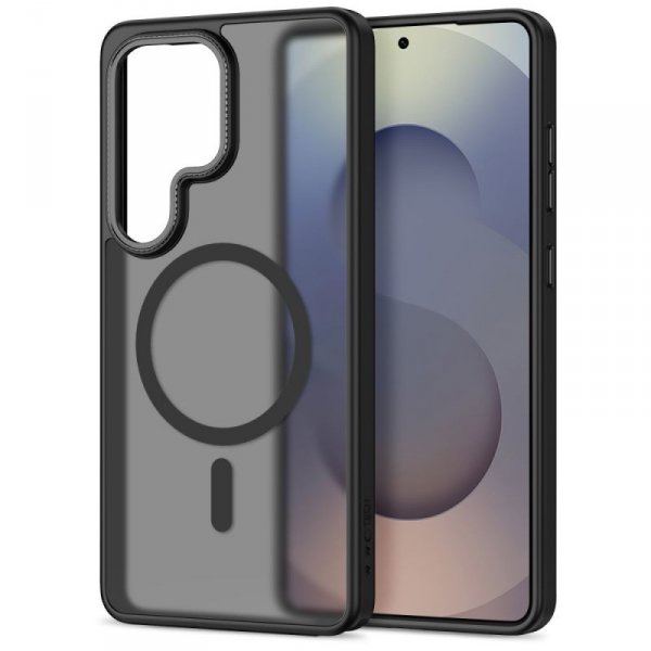 Etui MagSafe do Samsung Galaxy S26 Ultra Case z Ochroną Aparatu Czarny Mat