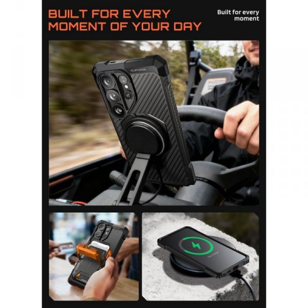 Etui Supcase UB Grip Mag MagSafe do Samsung Galaxy S26 Ultra Aramid