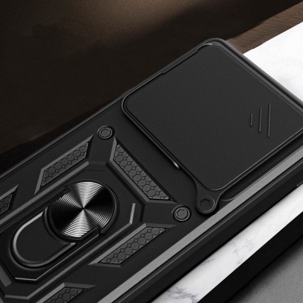 Tech-Protect CamShield Pro Pancerne Etui do Xiaomi Poco M8 Pro / Redmi Note 15 Pro+ 5G Matte Black