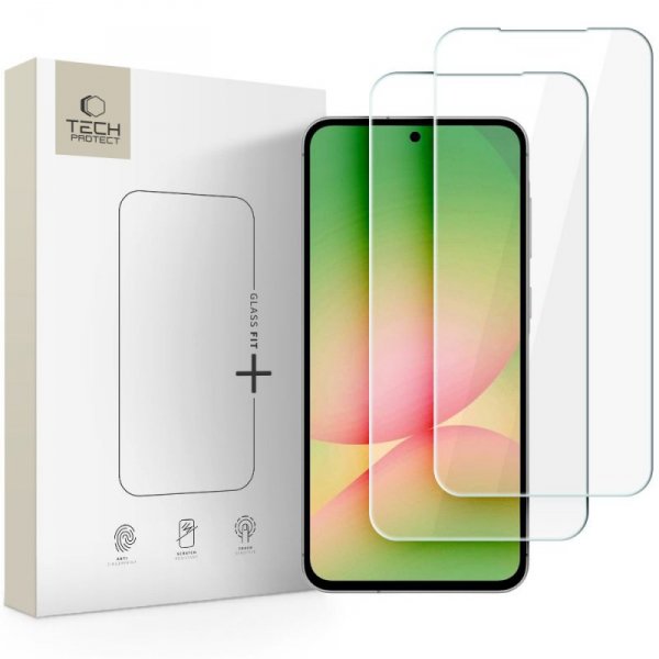 Zestaw 2x Szkło Hartowane Tech-Protect Glass Fit+ Samsung Galaxy A37 / A57 5G