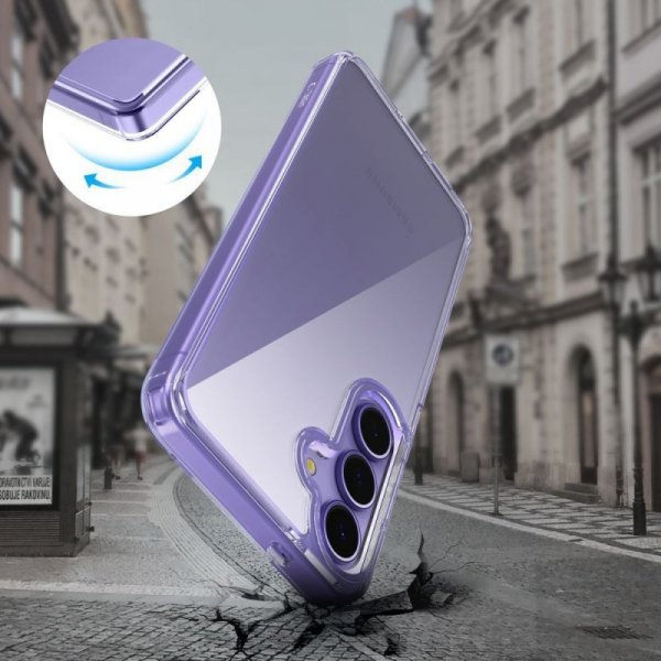 Przezroczyste Etui Tech-Protect FlexAir Hybrid do Samsung Galaxy A57 5G – Clear