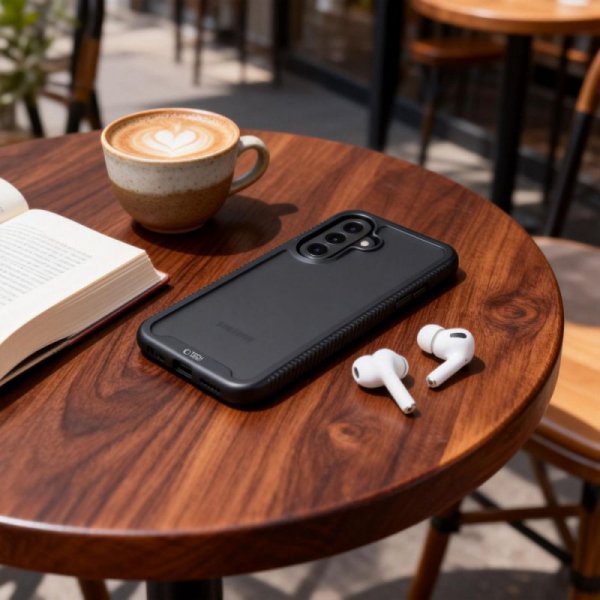 Pancerne Etui do Samsung Galaxy A36 / A56 / A37 5G – Tech-Protect Defense – Matte Black