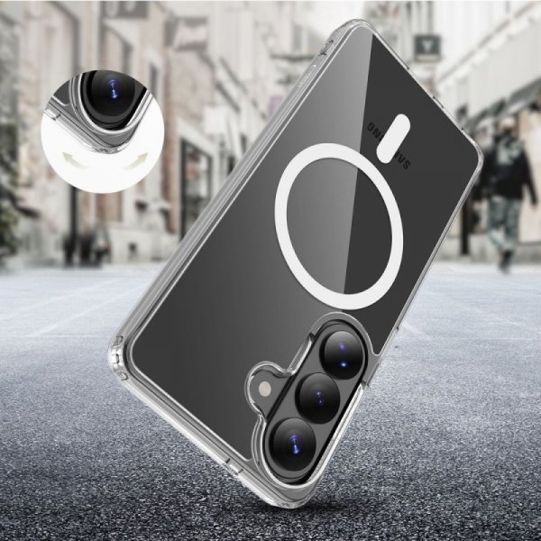 Etui Tech-Protect FlexAir Hybrid MagSafe Samsung Galaxy A36 A56 A37 5G Przezroczyste