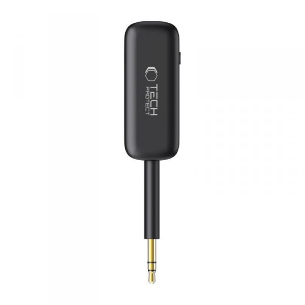 Adapter Bluetooth 5.4 AUX do Samochodu – Tech-Protect UltraBoost AU02 Czarny