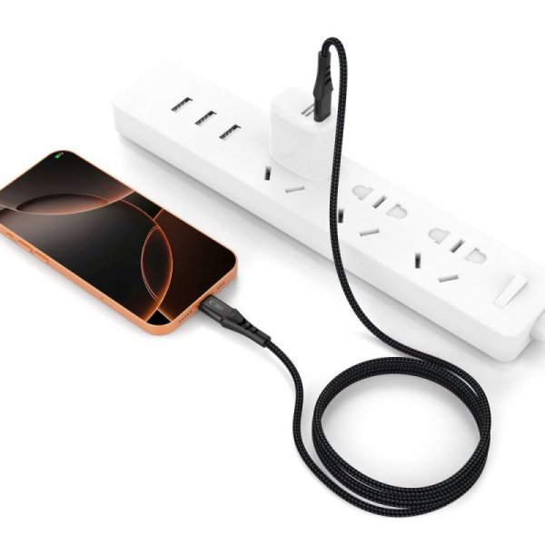 Kabel Tech-Protect UB11T UltraBoost Type-C PD 100W / QC3.0 200cm – czarny (black)