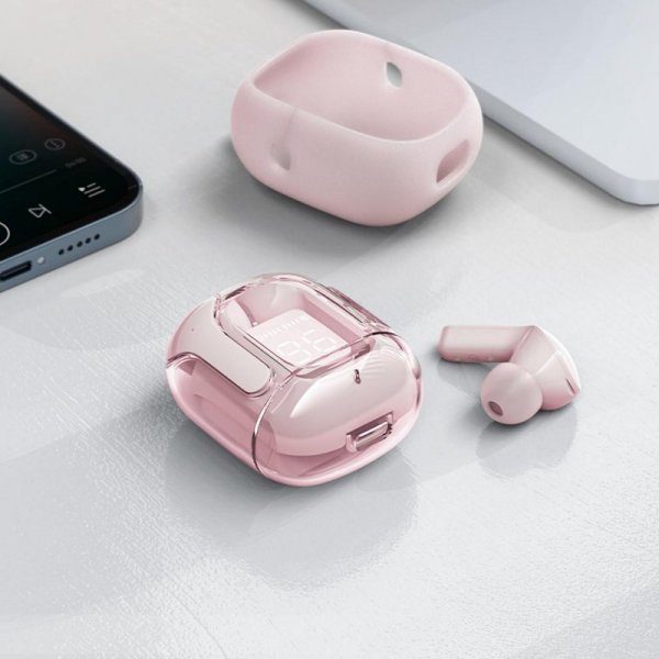 Acefast T6 dokanałowe słuchawki bezprzewodowe TWS Bluetooth - szare