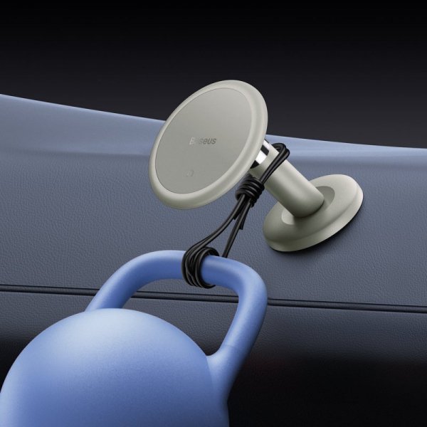 Baseus C01 samochodowy uchwyt magnetyczny na telefon na deskę rozdzielczą biały (SUCC000002)