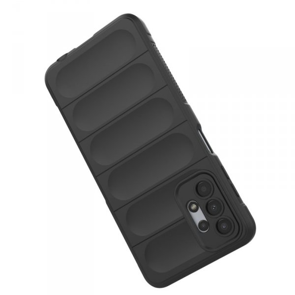 Magic Shield Case etui do Samsung Galaxy A13 5G elastyczny pancerny pokrowiec czarny