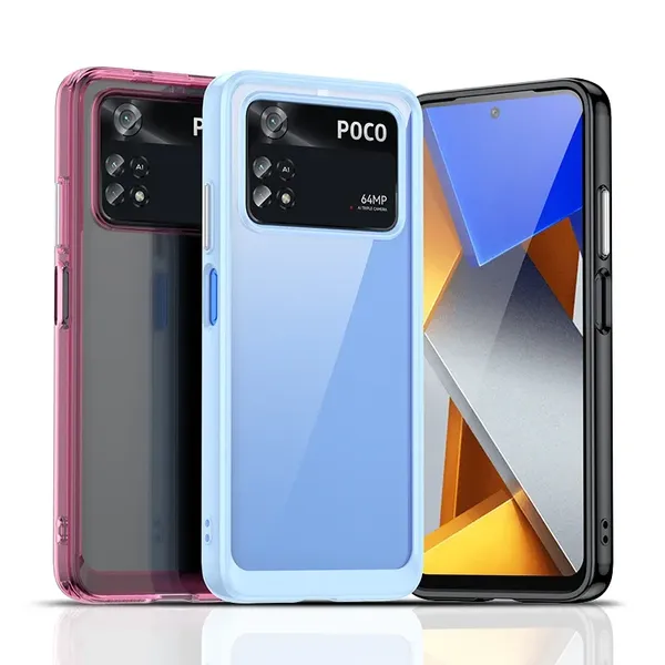 Etui silikonowe Outer Space Case do Xiaomi Poco M4 Pro 5G - czarne