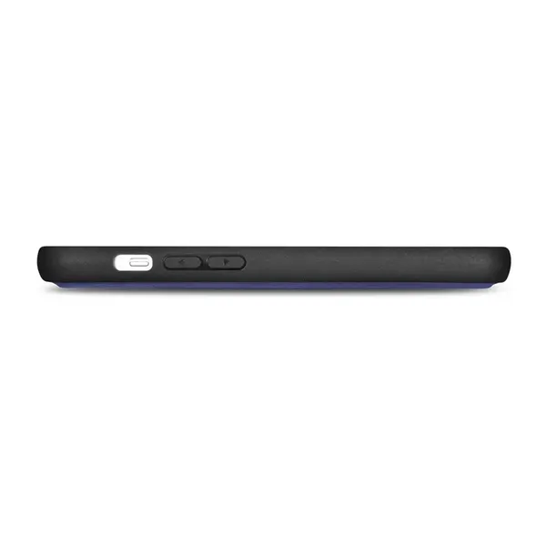 iCarer Wallet Case 2in1 etui iPhone 14 Plus skórzany pokrowiec z klapką Anti-RFID jasnofioletowy (WMI14220727-LP)