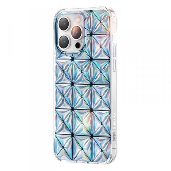 Kingxbar Miya Series etui iPhone 14 Plus pokrowiec obudowa na tył plecki laser color