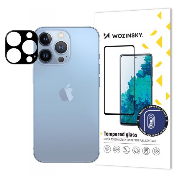 Wozinsky Full Camera Glass iPhone 14 Pro/14 Pro Max szkło hartowane 9H na cały aparat kamerę
