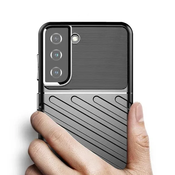 Thunder Case etui Samsung Galaxy A14 5G silikonowy pancerny pokrowiec niebieskie