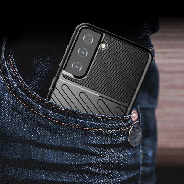 Thunder Case etui Samsung Galaxy S23+ silikonowy pancerny pokrowiec niebieskie
