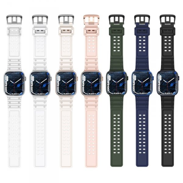 Pasek Strap Triple Protection do Apple Watch 38 / 40 / 41 mm opaska bransoleta - zielony