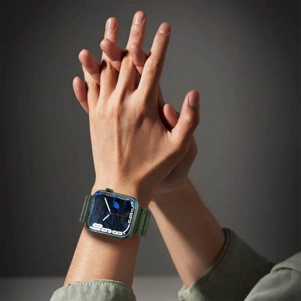 Pasek Strap Triple Protection do Apple Watch 38 / 40 / 41 mm opaska bransoleta - biały
