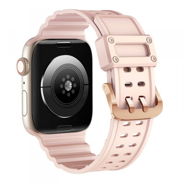 Pasek Strap Triple Protection do Apple Watch 38 / 40 / 41 mm opaska bransoleta - różowy