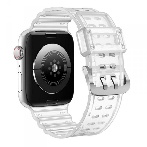 Pasek Strap Triple Protection do Apple Watch 38 / 40 / 41 mm opaska bransoleta - przezroczysty