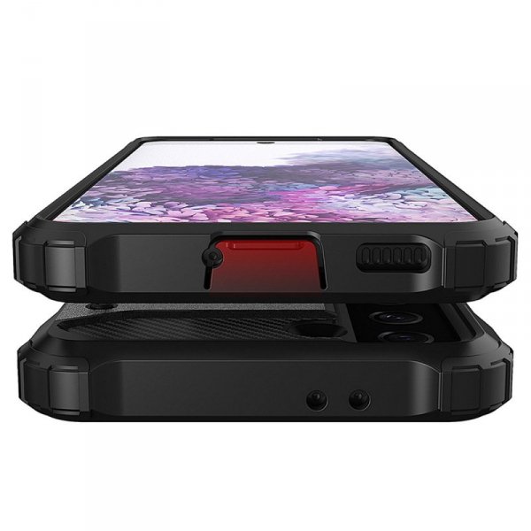 Hybrid Armor etui do Samsung Galaxy S23 Ultra pancerny hybrydowy pokrowiec niebieskie