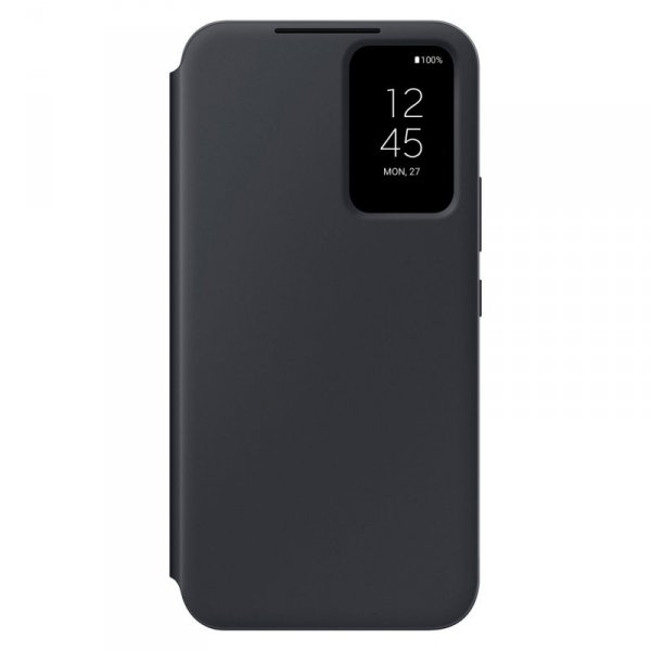 Samsung Smart View Wallet Case etui Samsung Galaxy A54 5G pokrowiec z inteligentną klapką okienkiem portfel na kartę czarne (EF-
