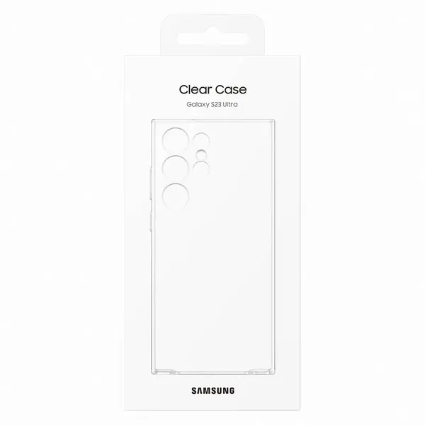 Samsung Clear Cover etui Samsung Galaxy S23 Ultra żelowy pokrowiec przezroczyste (EF-QS918CTEGWW)