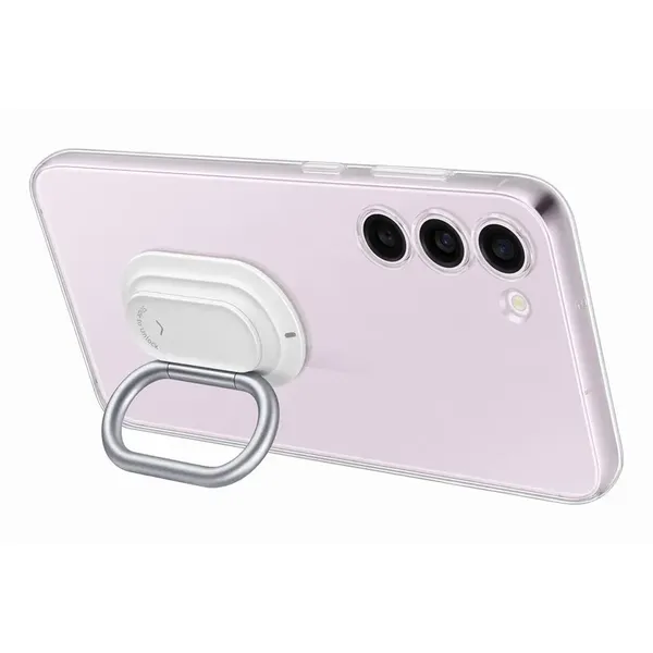 Samsung Clear Gadget Case etui Samsung Galaxy S23+ pokrowiec ring holder podstawka przezroczyste (EF-XS916CTEGWW)