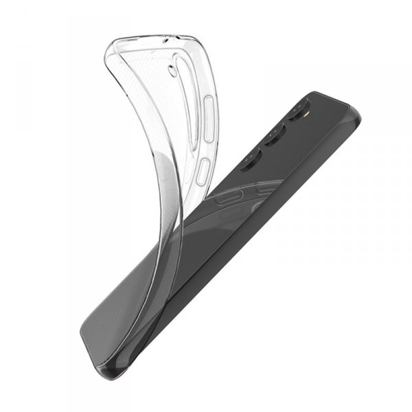 Ultra Clear 0.5mm etui Samsung Galaxy S23 cienki pokrowiec przezroczyste