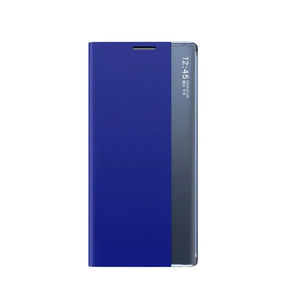 New Sleep Case etui do Xiaomi Redmi Note 12 5G / Poco X5 5G pokrowiec z klapką podstawka niebieskie