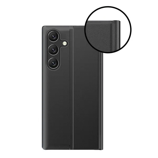 New Sleep Case etui do Xiaomi 13 Lite pokrowiec z klapką podstawka czarne