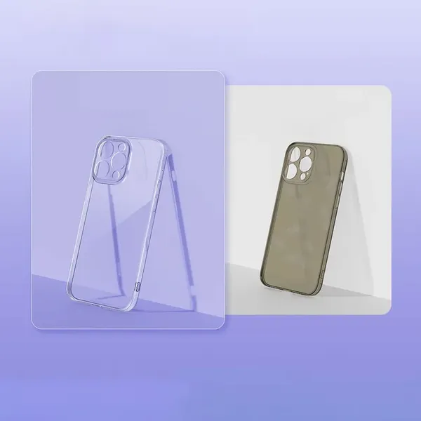 Baseus Simple 2 Case etui do iPhone 14 Pro Max cienki pokrowiec przezroczyste