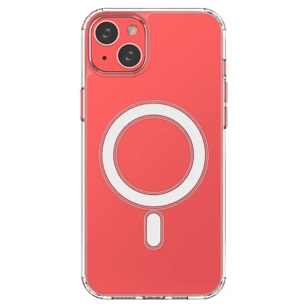 Etui magnetyczne Clear Magnetic Case z MagSafe do iPhone 15 Plus - przezroczyste