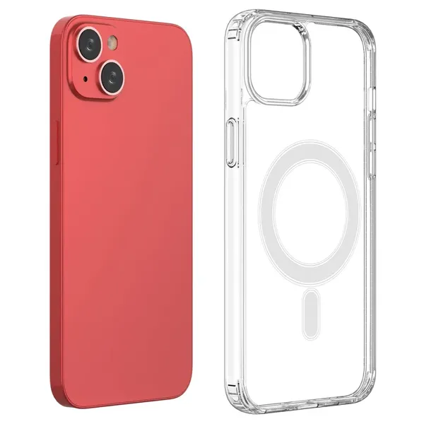 Etui magnetyczne Clear Magnetic Case z MagSafe do iPhone 15 Plus - przezroczyste