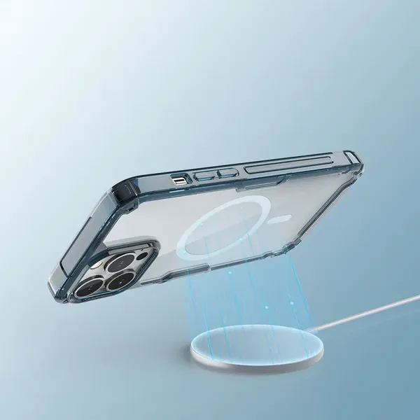 Pancerne etui z MagSafe Nillkin Nature Pro do iPhone 15 Pro Max - białe