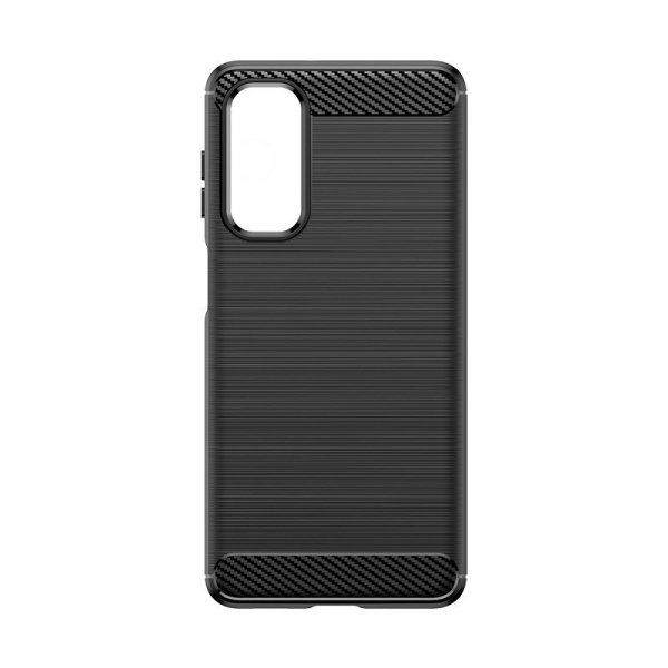 Elastyczne etui wzór karbon do Samsung Galaxy M54 Carbon Case - czarne