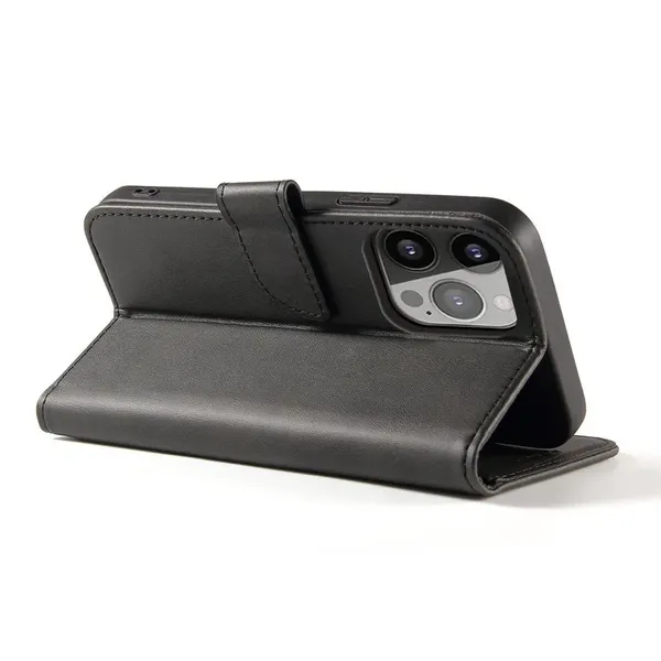 Etui z klapką i portfelem Magnet Case do Samsung S23 FE - czarne