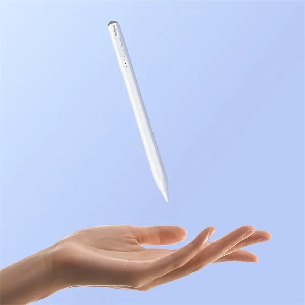 Rysik z aktywną końcówką Baseus Smooth Writing 2 Overseas Edition do iPad z wymienną końcówką - biały