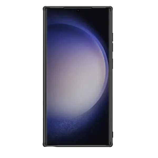 Etui Nillkin Super Frosted Shield Pro pancerne do Samsung Galaxy S24 Ultra - czarne