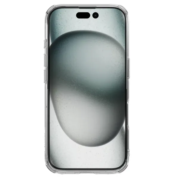 Etui Nillkin Nature Pro Case na iPhone 16 - przezroczysto-białe