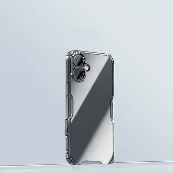 Etui Nillkin Nature Pro Case na iPhone 16 - przezroczysto-białe